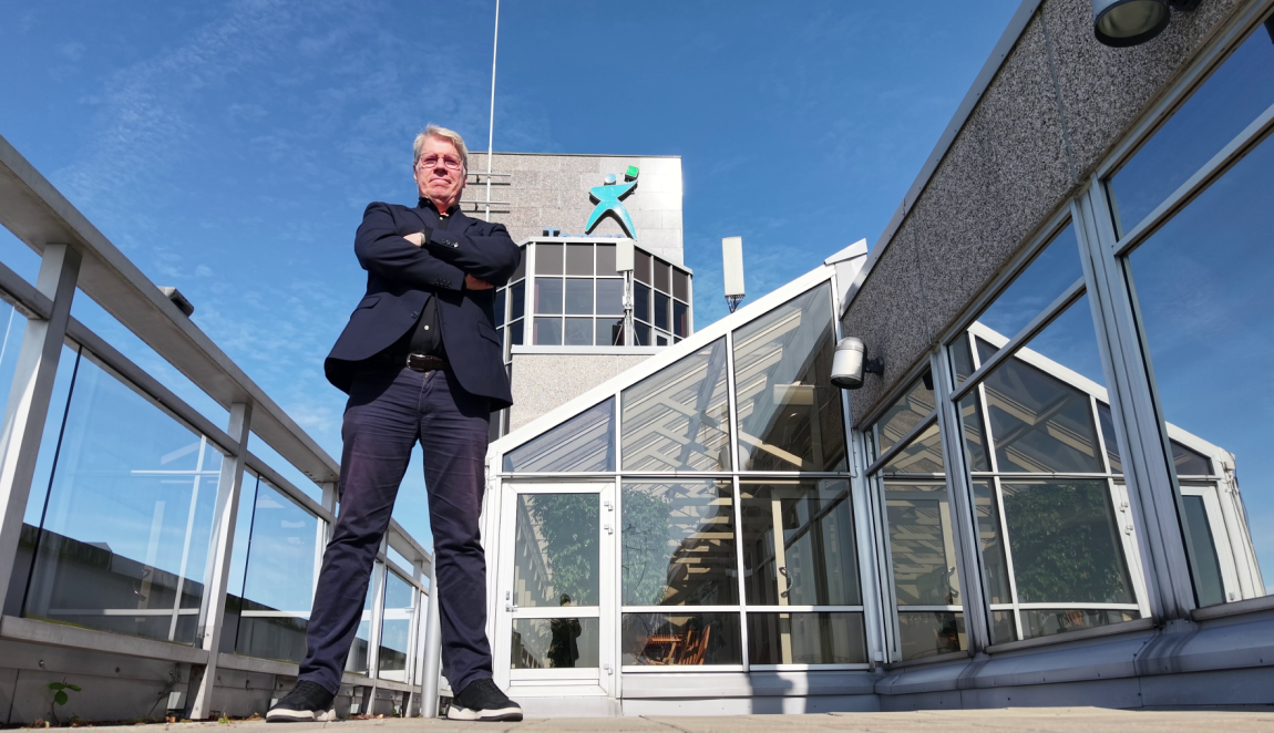 toimitusjohtaja kai kaasalainen tamrotalon terassilla